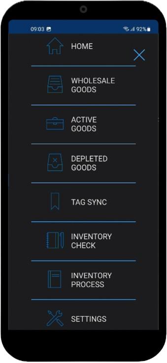 Warehouse Mobile UI